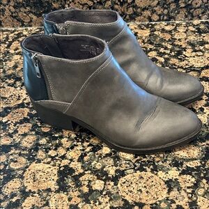 Gray Ankle Boots for Women
